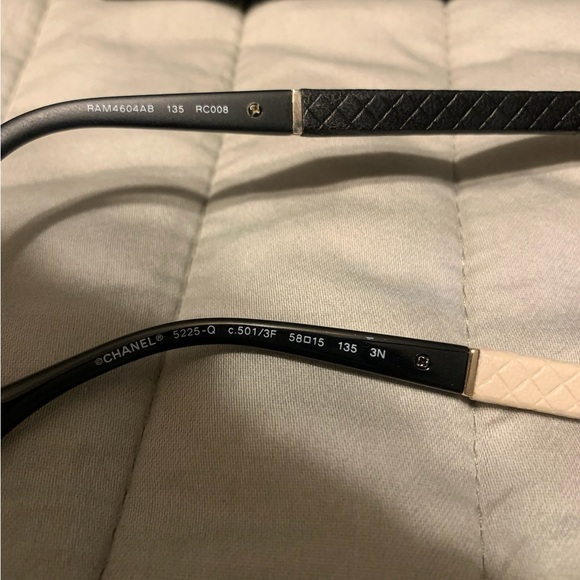 Chanel 5225-Q CC Authentic Quilted Interchangeable Sunglasses Sunglasses - Picture 6 of 9